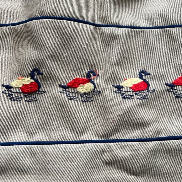 Vintage midi skirt ducks - Picture 6 of 7